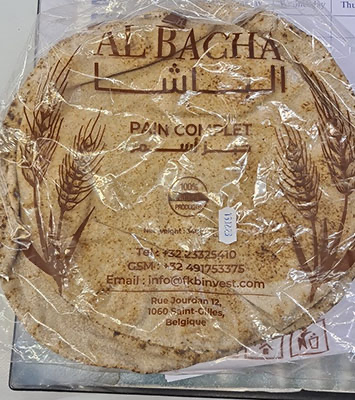 Libanese Whole Wheat Bread 5x20pcs