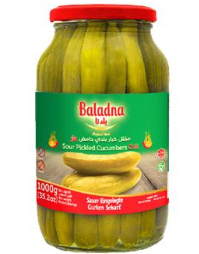Baladna Pickled Cucumbers (Khyar Mekhalal) 6x1300g