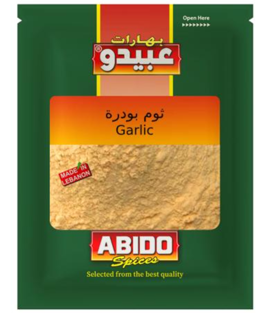 Abido Garlic (Thoum) Powder 10x50g