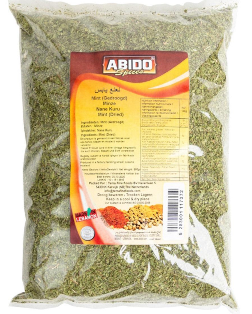 Abido Dried Mint (Na’na’a Yabis) 10x500g
