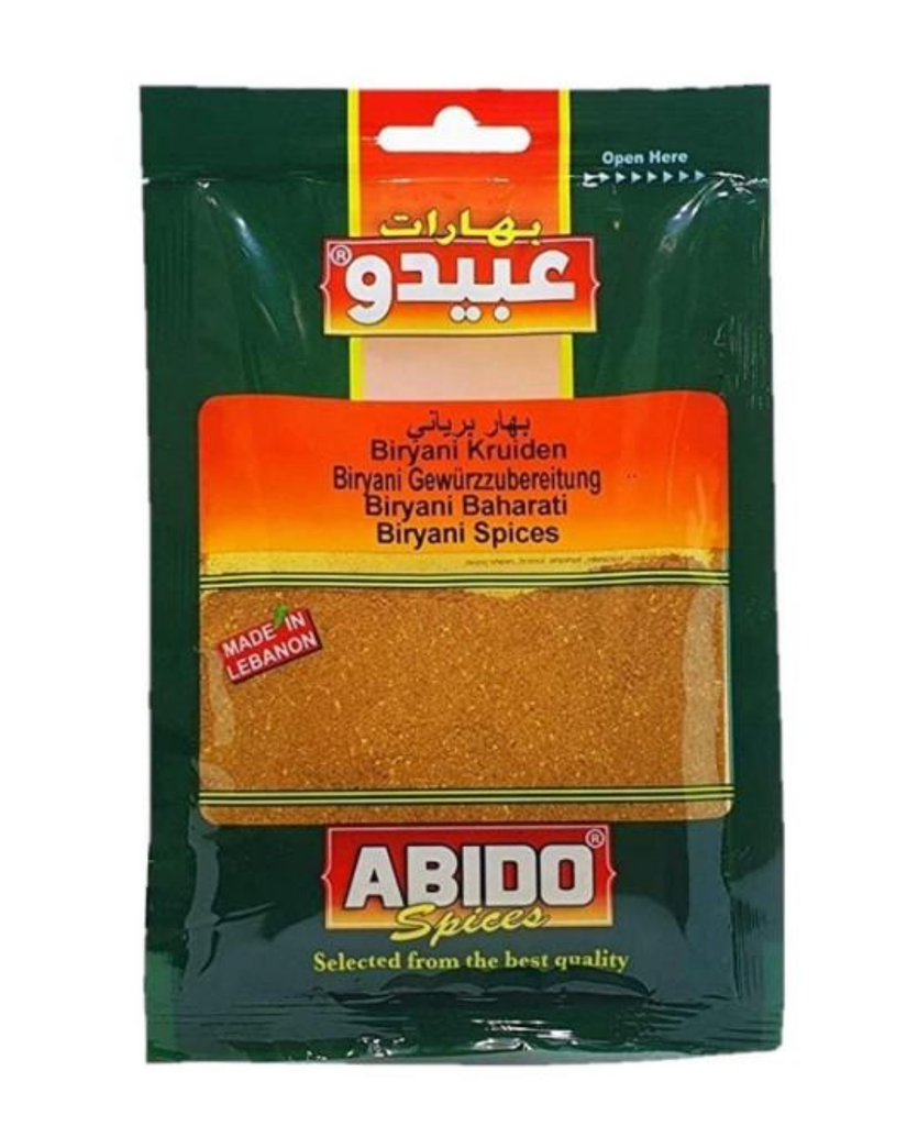 Abido Biryani Spices (Baharat Biryani) 10x50g