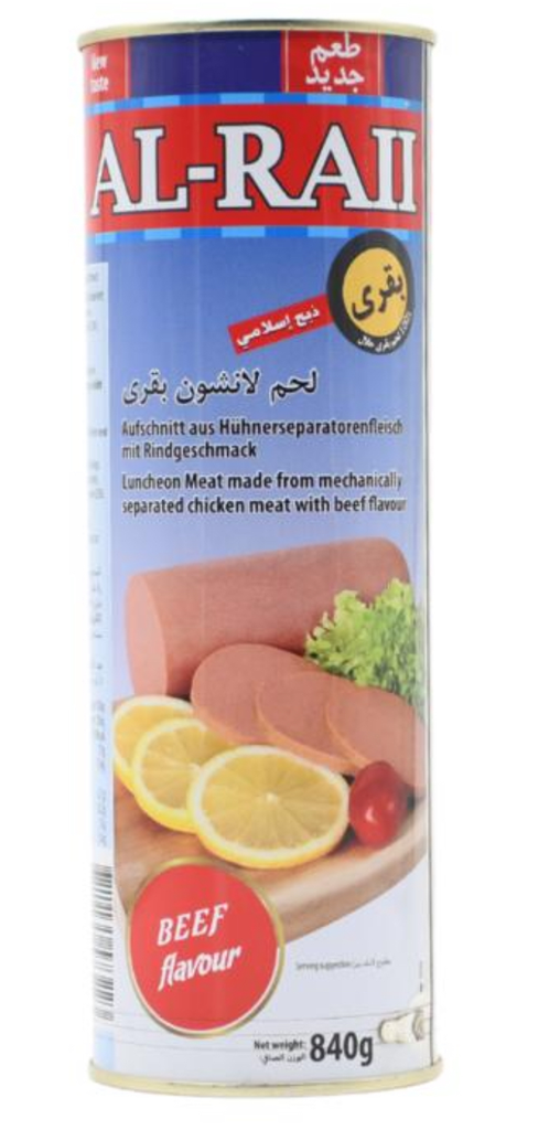 Al Raii Beef Luncheon Meat 12x800g
