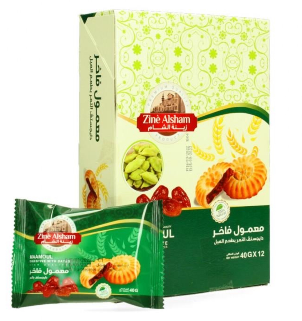 Ziné Alsham Maamoul Cardamom (Maamoul Hel) 6x12x35g