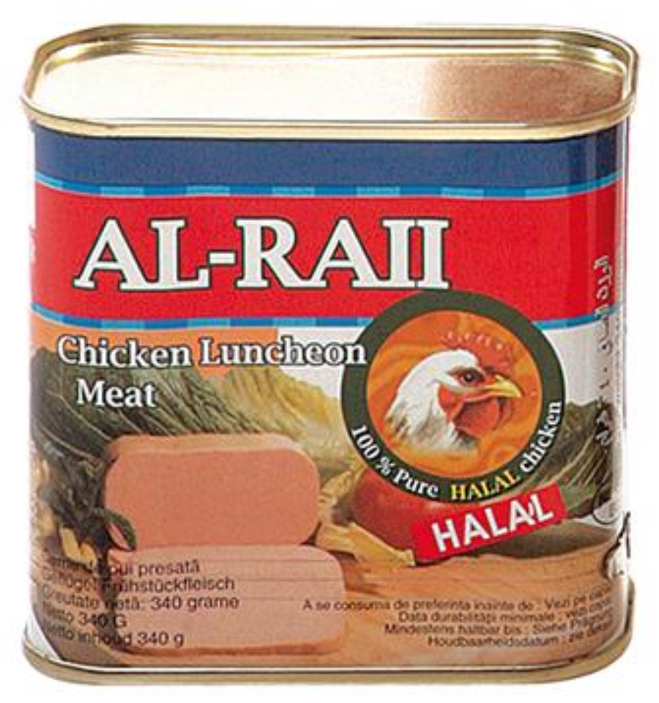 Al Raii Chicken Luncheon Meat 24x340g
