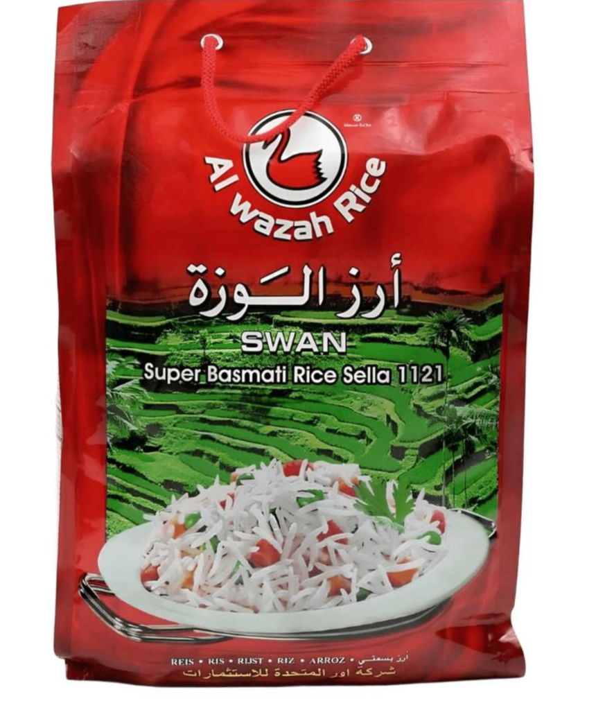 Swan Basmati Sella Rice 4x5kg
