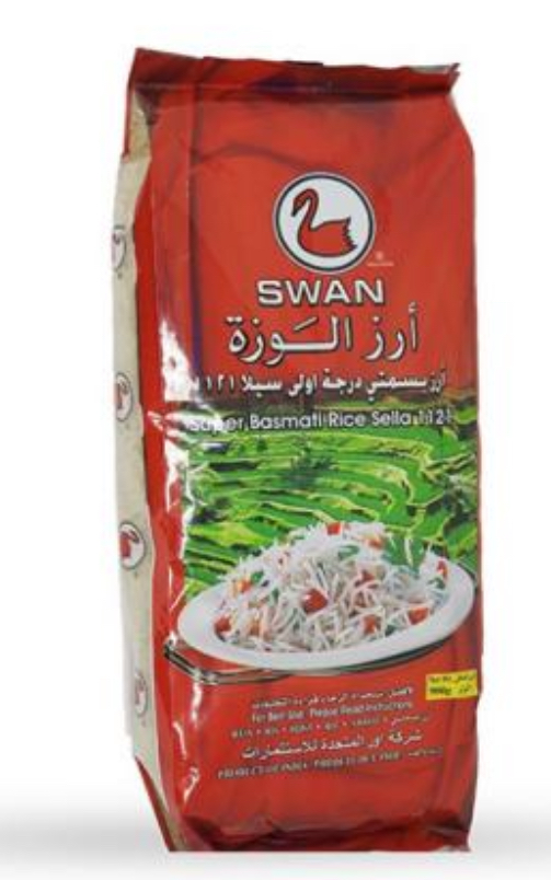 Swan Basmati Sella Rice 20x900g