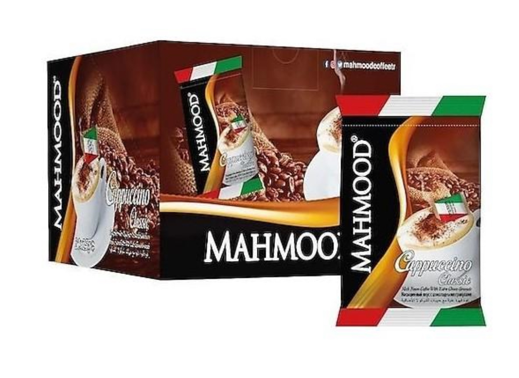 Mahmood Cappuccino Cacao 12x20x25g