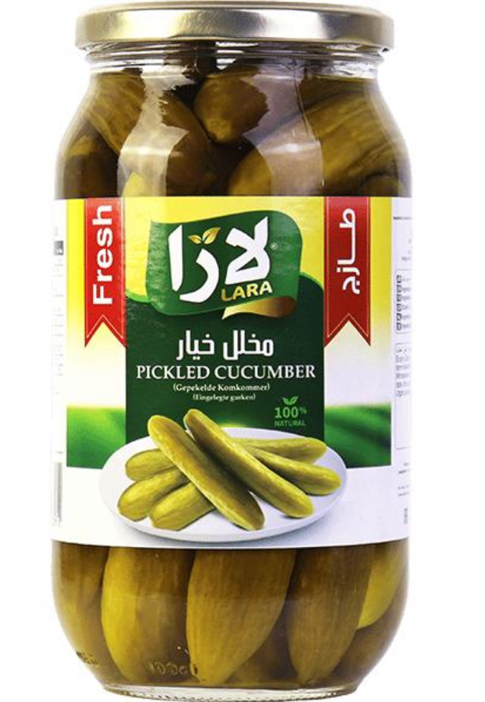 Lara Pickled Cucumbers (Khyar Mekhalal) 4x1.8kg